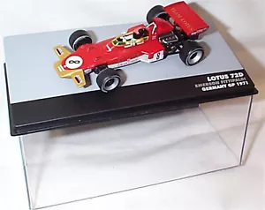 Lotus 72D Emerson Fittipaldi Germany GP 1971 F1 1-43 scale new in Case - Picture 1 of 2