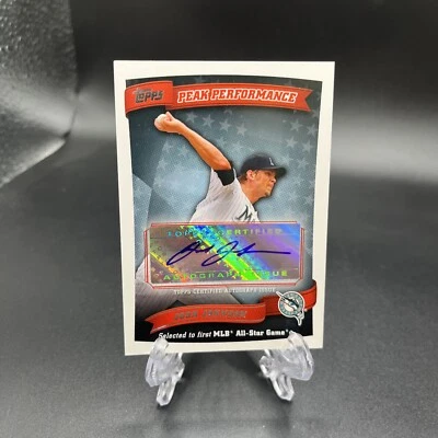 2010 TOPPS - PEAK PERFORMANCE Josh Johnson AUTOGRAPH - Lot5219 - Image 1 of 3