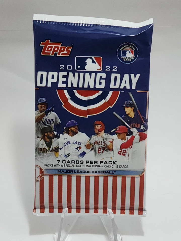 2022 TOPPS OPENING DAY MLB FACTORY PACK BASEBALL CARDS