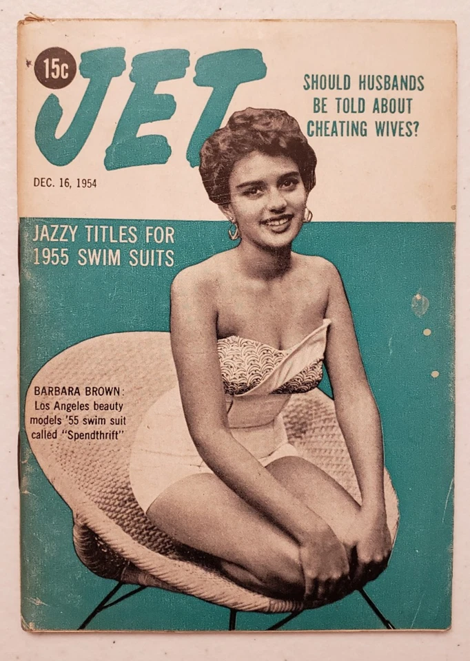 Jet Magazine December 16 1954 Swim Suits~Marilyn Monroe~Jamaican Influx - Image 1 of 4