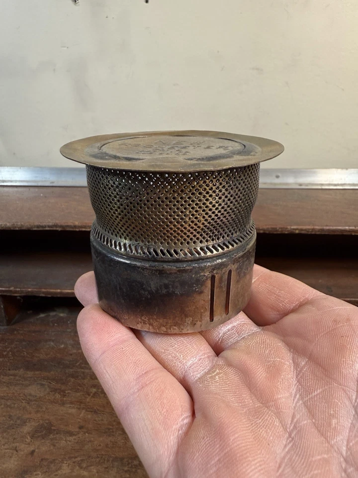 Flame Spreader New Rochester Patented. Center Draft Kerosene Lamp Part.  2-1/2” - Image 1 of 4