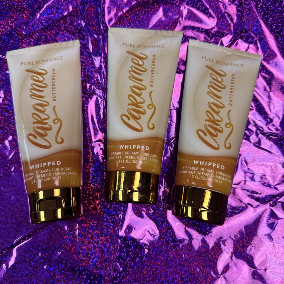 Lubricante cremoso besable crema mantequilla caramelo batido Pure Romance más un regalo Foto 1 de 1
