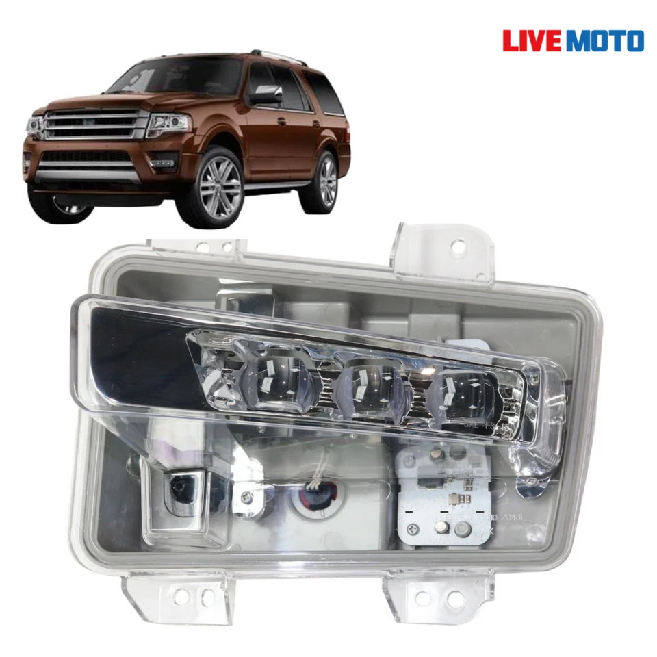 Fog Light Assembly For 2015-2017 Ford Expedition Left Driver Side FL1Z15201A Foto 1 de 4