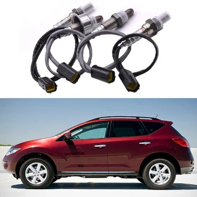 Conjunto de 4 sensores de oxigênio O2 para 2009 2010 Nissan Murano 3.5L upstream+downstream - Imagem 1 de 4