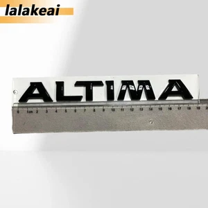 Pegatinas placa de identificación emblema letra edición medianoche negro brillante para Altima - Imagen 1 de 6