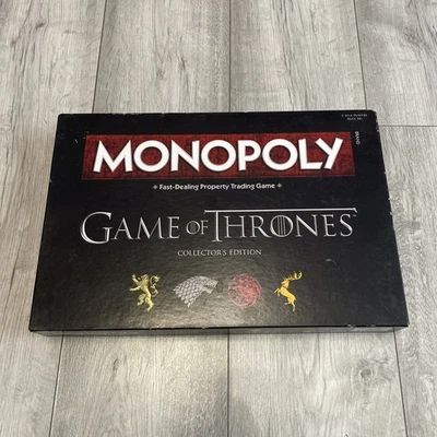 Game of Thrones Monopoly Board Game Monopoly Collector's Edition  - Image 1 of 3