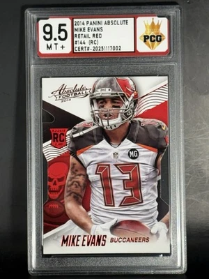 2014 Panini Absolute - Mike Evans #144 Red (RC) - Image 1 of 2