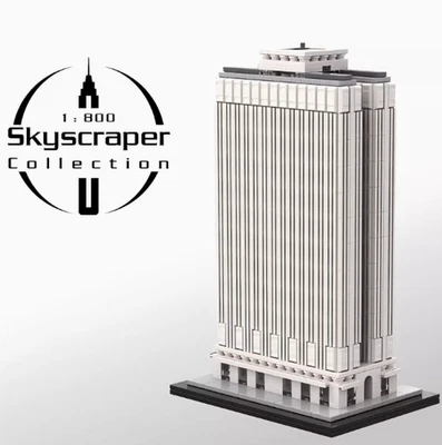 New York City Fair Building 1:800 scale building street view puzzle blocks - Image 1 of 4