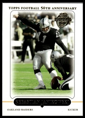 2005 Topps #304 Sebastian Janikowski - Image 1 of 2