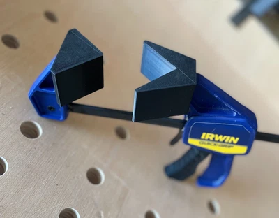 PACOTE COM 2 - Adaptadores de 90 graus para braçadeiras rápidas Irwin - Imagem 1 de 4