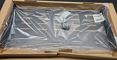 NavePoint Universal Rack Tray Vented Shelves 1U Black 8 Inches (210mm No Lip - Image 1 of 2