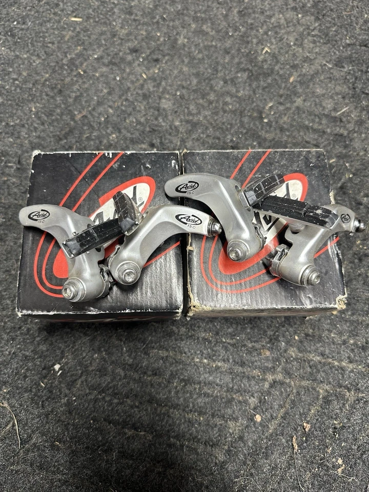NOS Avid Shorty 15C Cantilever Brake Set F&R Silver Vintage Mountain Bike CX NIB - Image 1 of 1