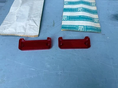 Reflectores de parachoques trasero Chevrolet Chevele El Camino 1969-1972 - Nuevo de Lote Antiguo - 5961725 Foto 1 de 4
