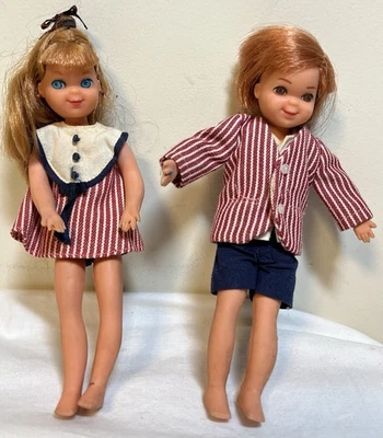 Muñecas Barbie vintage Tutti & Todd #3556 SUNDAE TREAT Mattel 1966 solamente Foto 1 de 4