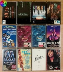 Original Cassette Tapes – Rare & Vintage Soundtrack Albums – Pick Your Favorite - Picture 1 of 25