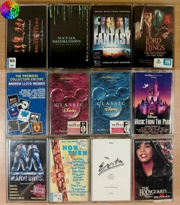 Original Cassette Tapes – Rare & Vintage Soundtrack Albums – Pick Your Favorite - Image 1 of 4