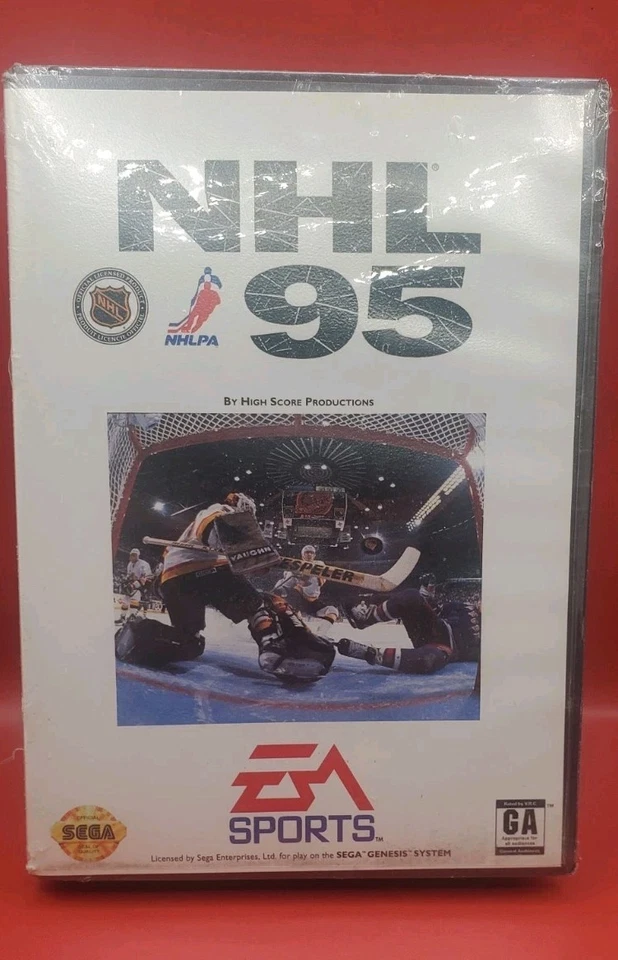 Sealed NHL 95 (Sega Genesis, 1994)  Brand New - Image 1 of 4