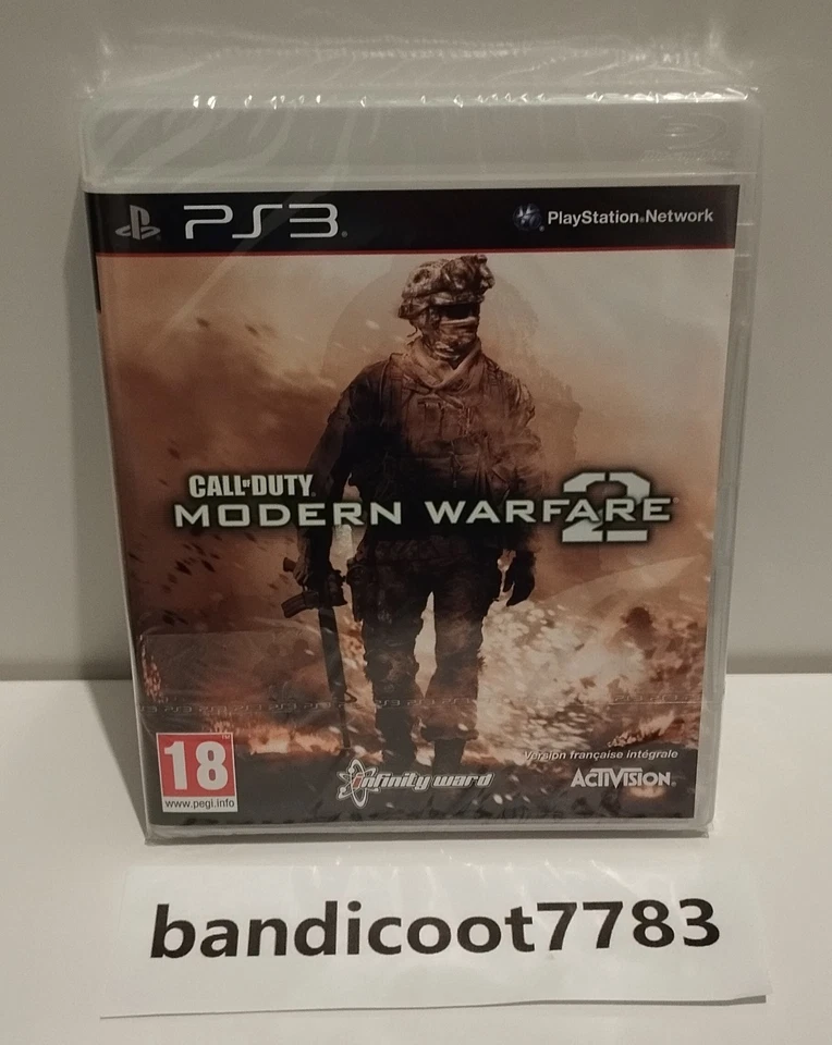 CALL OF DUTY MODERN WARFARE 2 - Fr - Neuf Sous Blister - (PlayStation 3 / PS3) - Photo 1/2