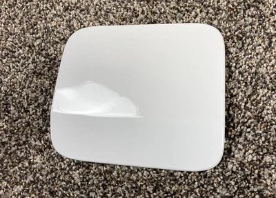 Cubierta exterior de puerta de gas GMC Terrain '10-17 tapa de combustible "blanco olímpico" ¡OEM! Foto 1 de 3