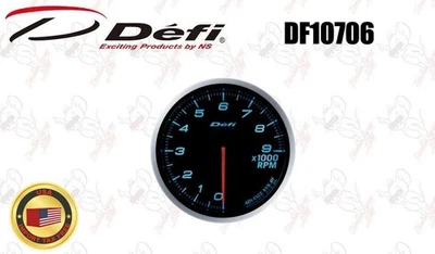 Defi ADVANCE BF φ60 Tachometer 9000rpm Blue Lighting DF10706 - Image 1 of 4
