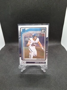 2024 Panini Donruss Optic Jonah Elliss Rated Rookie Broncos - Picture 1 of 2