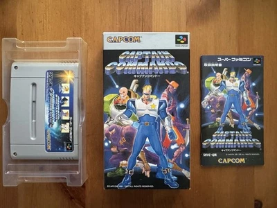 Nintendo Super Famicom Captain Commando Capcom Japan SNES SFC Game in Stock - Image 1 of 4