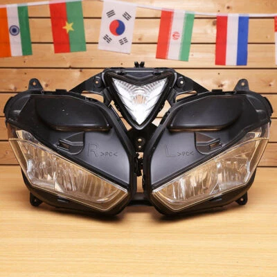 For Yamaha YZF R25 R3 YZF-R3 YZF-R25 2013-2018 Front Headlight Headlamp Assembly - Imagem 1 de 4