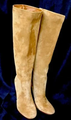 Bota de gamuza Gianvito Rossi hasta la rodilla Carmel nueva talla 40 Foto 1 de 4