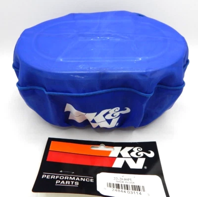 Meias de cobertura pré-filtro K&N 22-2840PL para purificador de ar oval 9 x 5,5 - Imagem 1 de 4