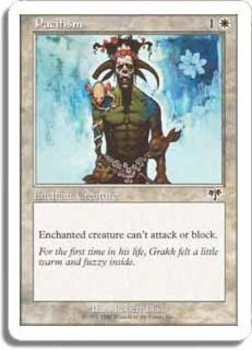 Pacifism ~ Moderately Played Battle Royale MTG Magic UltimateMTG White Card - Image 1 of 1