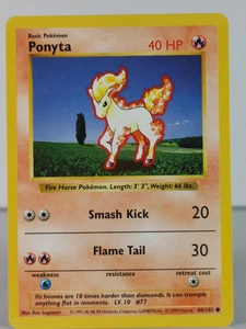 Ponyta - Base Set - 60/102 - singles - Pokemon TCG - common - Picture 1 of 31
