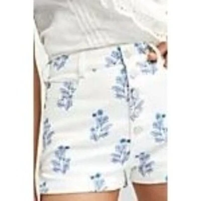 Shorts jeans Pilcro cintura ultra alta tamanho 32 ajuste 31 - Imagem 1 de 4