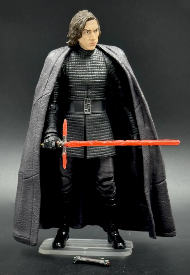 2017 Star Wars KYLO REN 100% Complete 6” Black Series #45 Last Jedi Episode VIII - Image 1 of 3