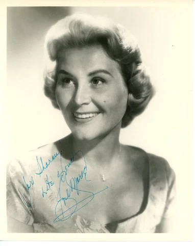 Autographed 8x10 Photo Actress Comedian Rose Marie The Dick Van Dyke Show Cover
