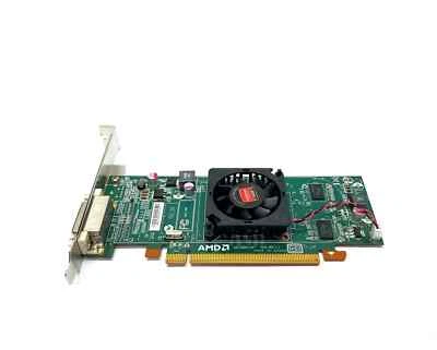AMD Radeon HD 6350 Dual Monitor Display DMS59 VGA DVI Graphics Full Height Card - Image 1 of 4