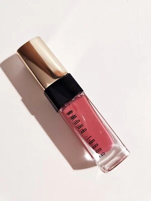 Brillo de labios líquido Bobbi Brown Luxe alto brillo #3 rosa italiana nuevo Foto 1 de 2