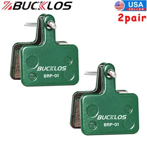 2pair BUCKLOS Ceramic Disc Brake Caliper Pad MTB for Shimano Tektro E10.11 MT200 - Picture 1 of 8