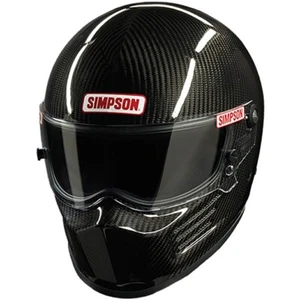SIMPSON SAFETY Helmet Bandit Medium Carbon Fiber SA2020 720002C - Foto 1 di 1