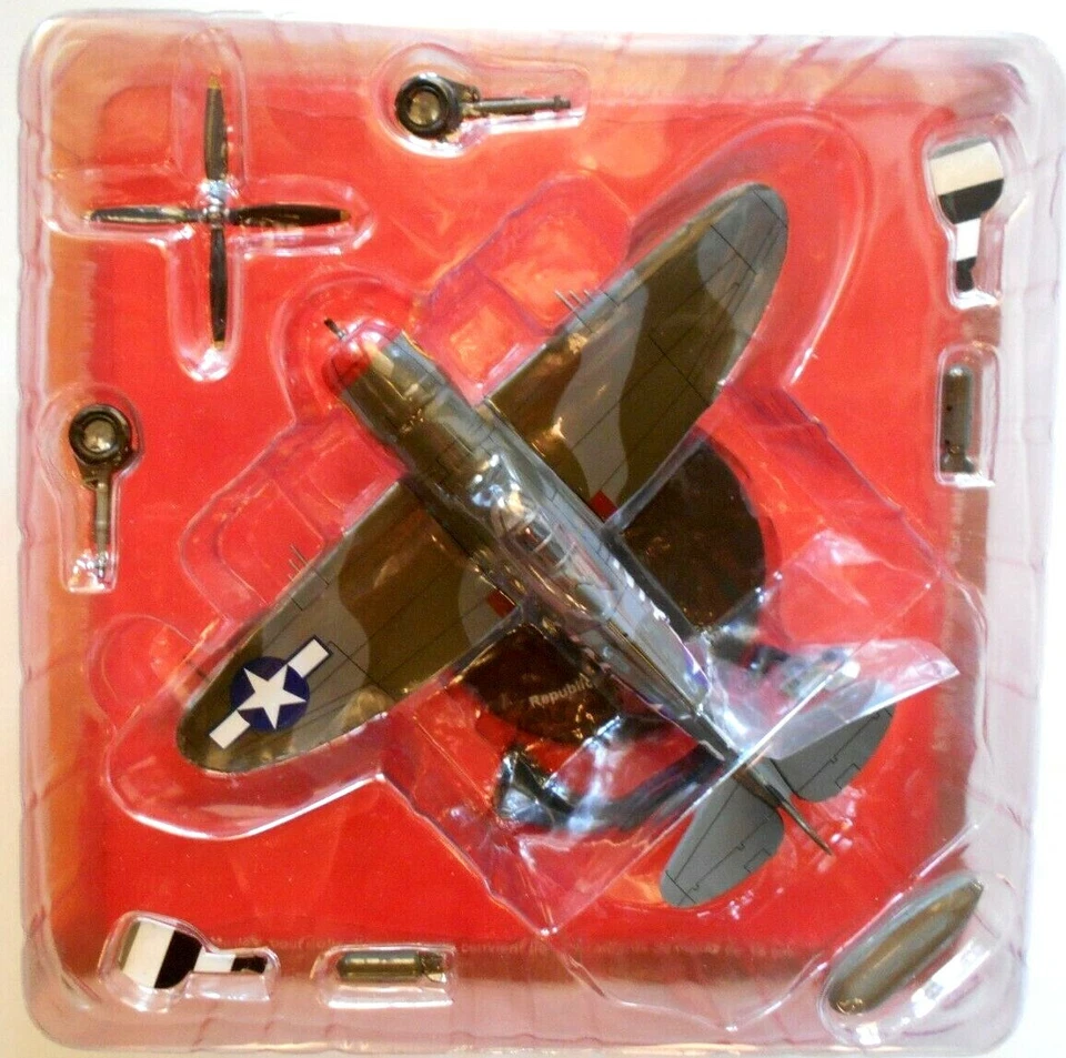 DIE CAST  WWII Aircraft Collection 1/72 Republic P-47D Thunderbolt USA #39 - Immagine 1 di 1