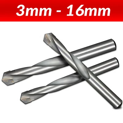 VHM Spiralbohrer Metallbohrer Metall für Edelstahl Vollhartmetall Bohrer 3-16mm - Bild 1 von 4