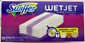 Swiffer Multi Surface Wetjet Hardwood Floor Cleaner Spray Mop Pad Refill, 15 - Picture 1 of 3