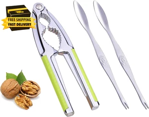 Nut Cracker, Nutcracker, Seafood Tools, Walnut Cracker for All Nuts, Heavy Duty - Picture 1 of 7