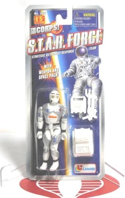 The Corps Action Figure Star Force Explorer Team Trooper Builder Lanard MOC - Image 1 of 2