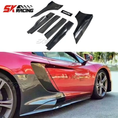 Saia lateral de fibra de carbono real compatível com McLaren MP4-12C 650S atualização 675LT - Imagem 1 de 4