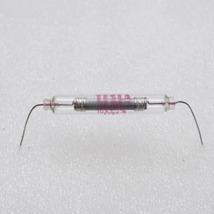 2x TESLA TR122 10K ohm 5%  Vacuum Glass Resistors  - Picture 1 of 4