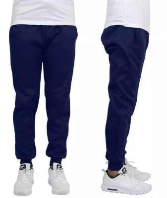 Men's Heavyweight Fleece Jogger Pocket Sweatpants ( Sizes, S-6XL ) NEW WITH TAGS - Image 1 of 3
