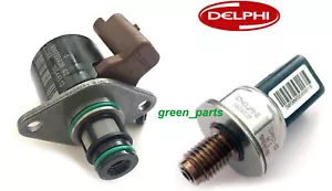 GENUINE Fuel Pump Valve & Rail Pressure Sensor RENAULT Clio Kangoo Scenic 1.5dCi - Picture 1 of 1