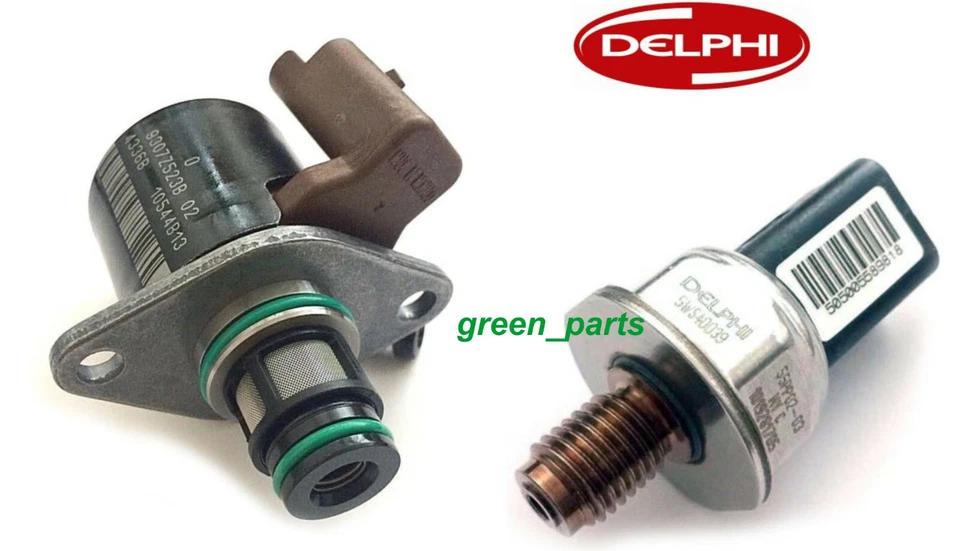 Fuel Pump Valve & Rail Pressure Sensor FORD Mondeo Transit Connect 1.8 2.0 2.2 - Image 1 of 1