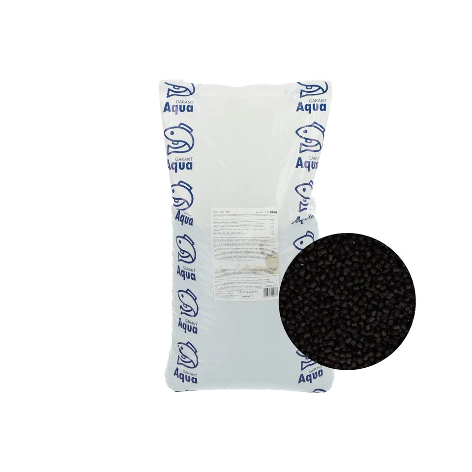 Aqua Profi Fischfutter Forellenfutter Saiblinge Äsche Barsch 4 mm Extrudat 25 kg - Bild 1 von 4