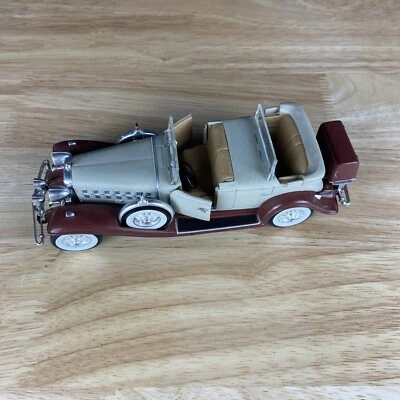 Vintage Anson 1932 Cadillac Phaelon V16 Tan / Brown Diecast Car 1:32 Scale - Image 1 of 4
